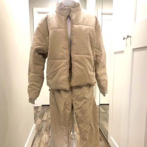 Puffer Jacket and Jogger set